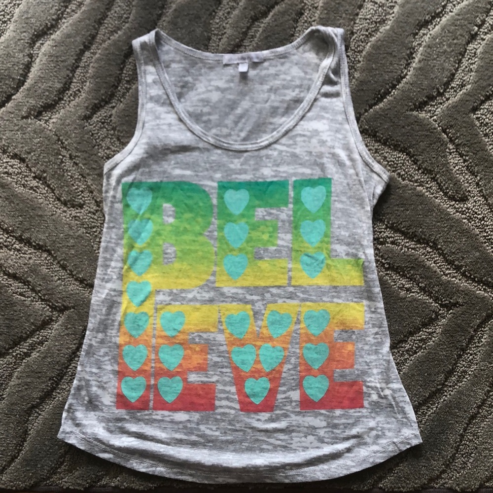 Believe tank size XS